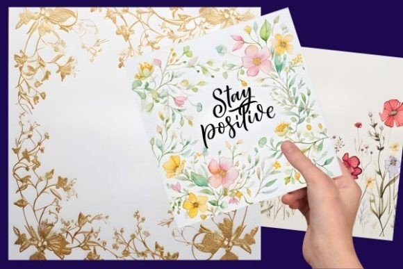 Download Pre-made Card, Flowers Cards Template - Premium Resources